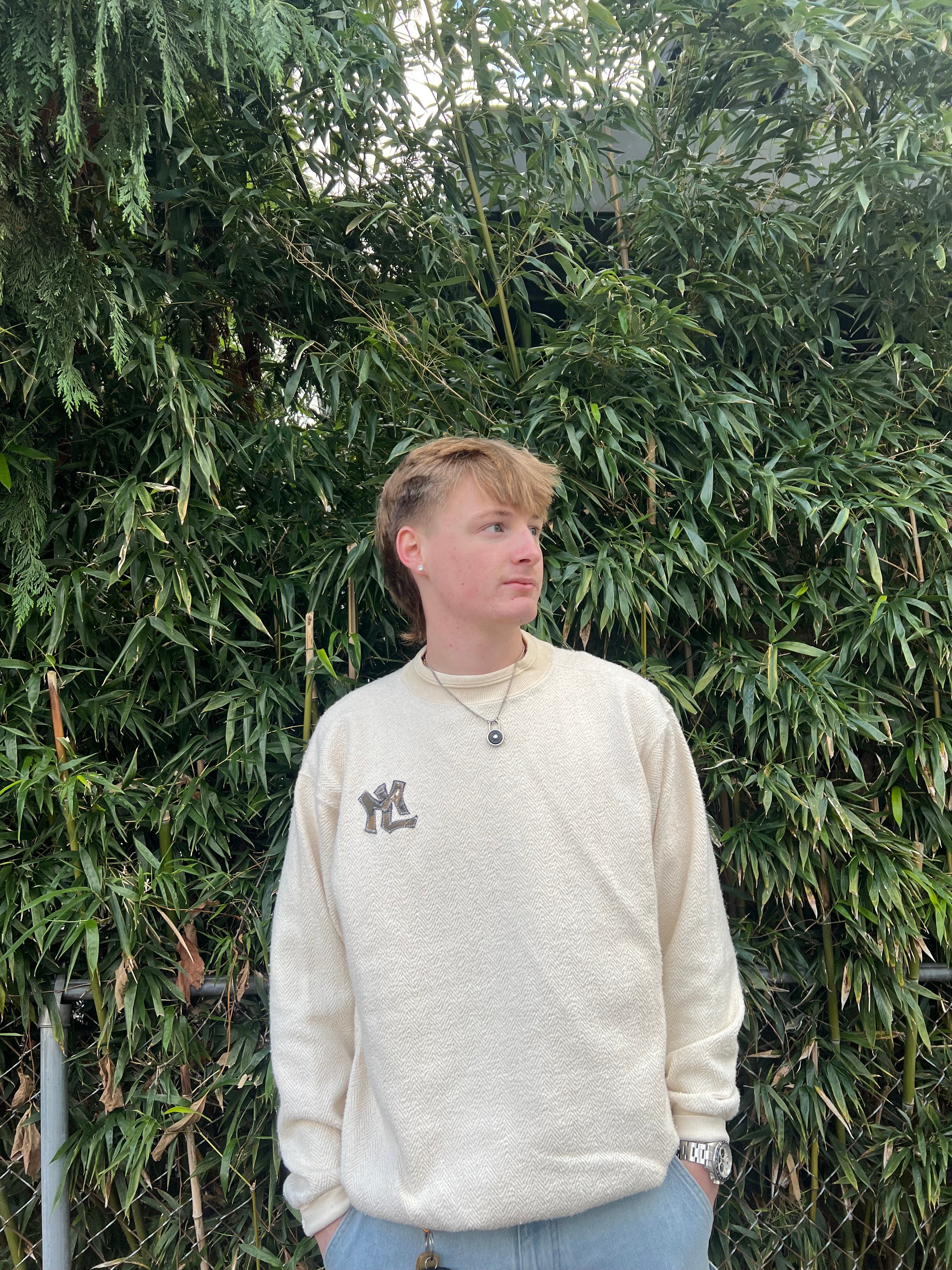 Vintage Cream Crewneck (ML Camo)