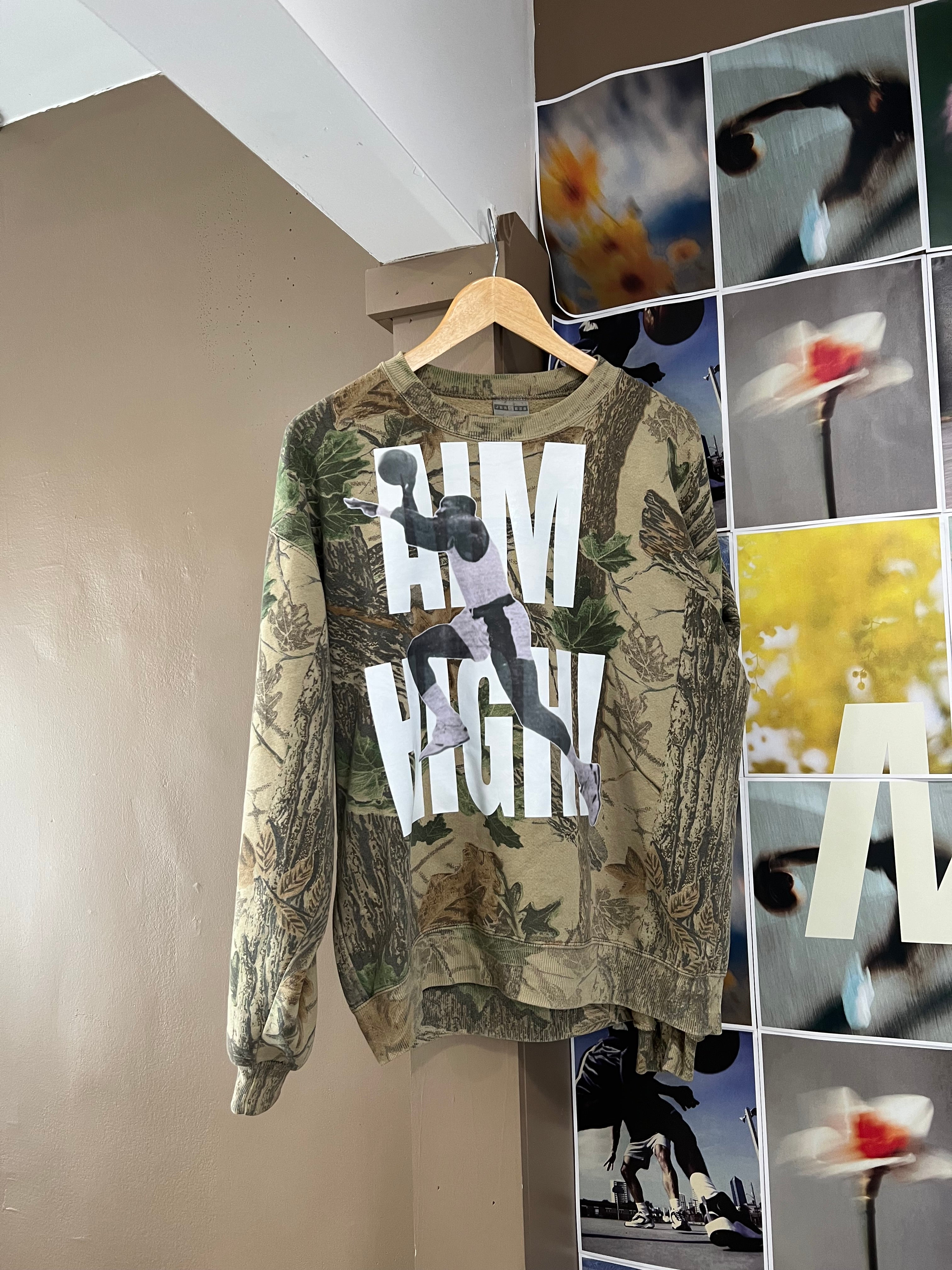 Aim High Camo Crewneck 1/1