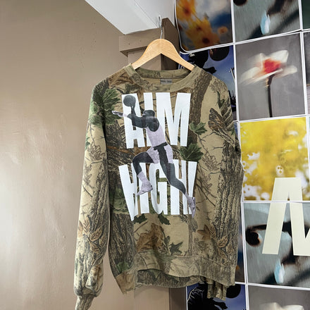 Aim High Camo Crewneck 1/1